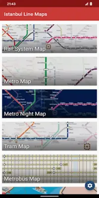 Metro Map Istanbul (Offline) android App screenshot 3